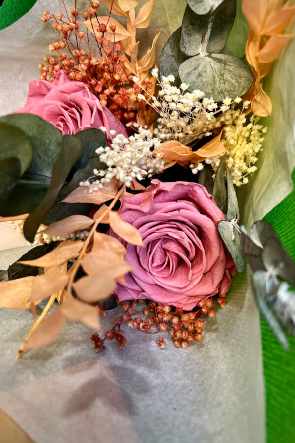 Ramo rosas preservadas - San Valentin - color rosa